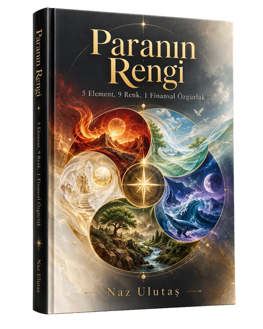 Paranın Rengi kitap maketi